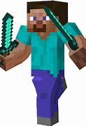 Image result for Steve with Diamond Sword