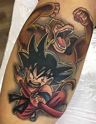 Image result for Dragon Ball Z Goku Tattoo