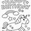 Image result for Printable Unicorn Kids Birthday Cards Free