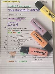 Image result for Maths Revision Notes