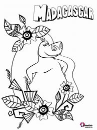 Image result for Gloria Hippo Coloring Page