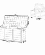 Image result for Replace Hinges On Plastic Outdoor Storage Box
