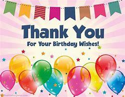 Image result for Thank You Birthday Status
