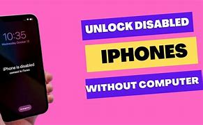Image result for How to Unlock a Disabled iPhone