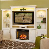 Image result for Electric Fireplace TV Entertainment Center