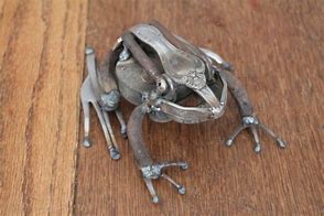 Image result for Scrap Metal Art Frogs