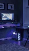 Image result for Gaming Setup Desk Lighting