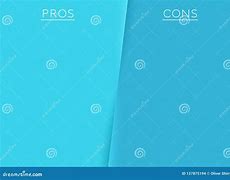 Image result for Pros and Cons Illustration