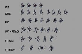Image result for Top-Down Pixelknight Sprite Sheet