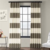 Image result for Horizontal Stripe Curtains