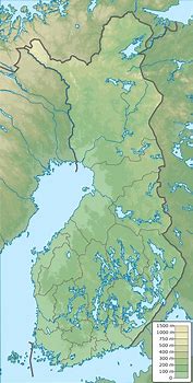 Image result for Finland Topographic Map