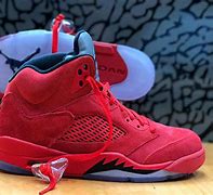 Image result for Air Jordan 5 Retro Red