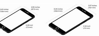 Image result for iPhone 8 Plus Size in Cm