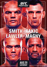 Image result for UFC Fight Night Poster