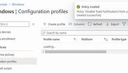 Image result for Intune Block Lock Screen Notifications