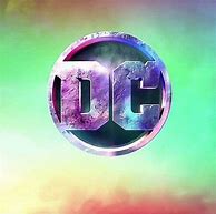 Image result for DC Comics Logo Purple and Orange
