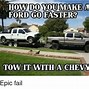 Image result for Ford vs Chevy Truck Memes