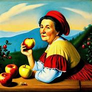 Image result for Old Lady with Poison Apple