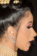 Image result for Cardi B Tattoo Neck