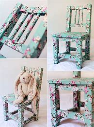Image result for Decoupage Chair DIY