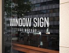 Image result for 3D Glass Window Mockup