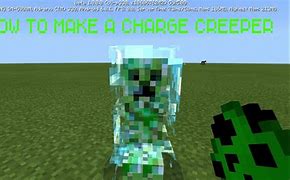 Image result for Charged Creeper Face