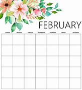 Image result for Feb Calendar