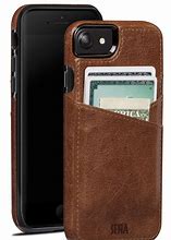 Image result for I7 Leather Phone Case with Extended Battery