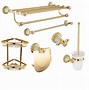 Image result for Brass Bathroom Accessories