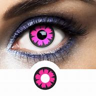 Image result for Pink and Black Contacts