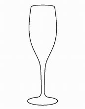Image result for Champagne Glass 2D