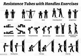 Image result for Resistance Bands with Handles Exercises