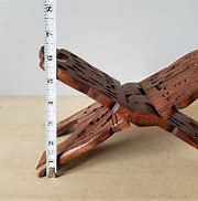 Image result for Carved Wood Book Stand