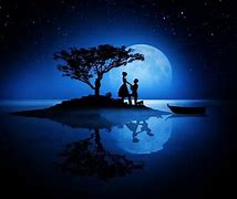 Image result for Couple Cartoon Wallpaper Sky Night
