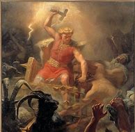 Image result for Thor Norse Mythology Art