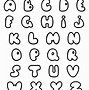 Image result for Sharp Bubble Letter Fonts
