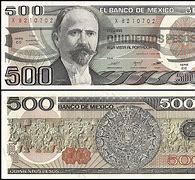 Image result for Photo of the 500 Mexican Peso