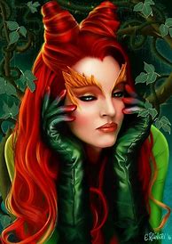 Image result for Poison Ivy Character Art