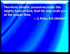 Image result for 1 Peter 5:6-7 NKJV
