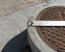 Image result for Locking Manhole Cover with Ring