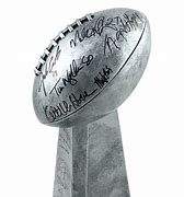 Image result for Super Bowl Xx Trophy