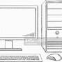 Image result for Desktop Computer Drawing