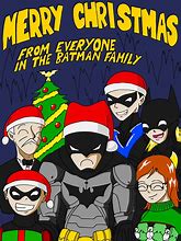 Image result for Batman Christmas Cards