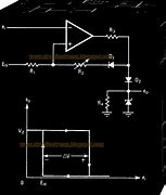 Image result for Comparator with Hysterius Circuit