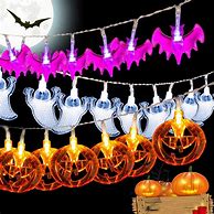 Image result for Battery Operated Halloween String Lights