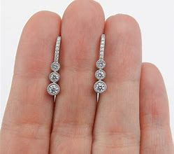 Image result for Beautiful Diamond Earrings