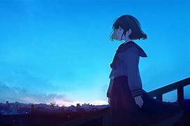 Image result for Anime Looking at the Sky
