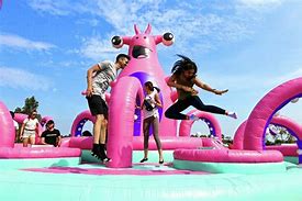 Image result for Biggest Bounce House in the World