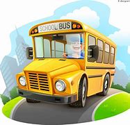 Image result for Animated School Bus
