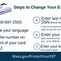 Image result for Image of Changing a EBT Card Pin Number